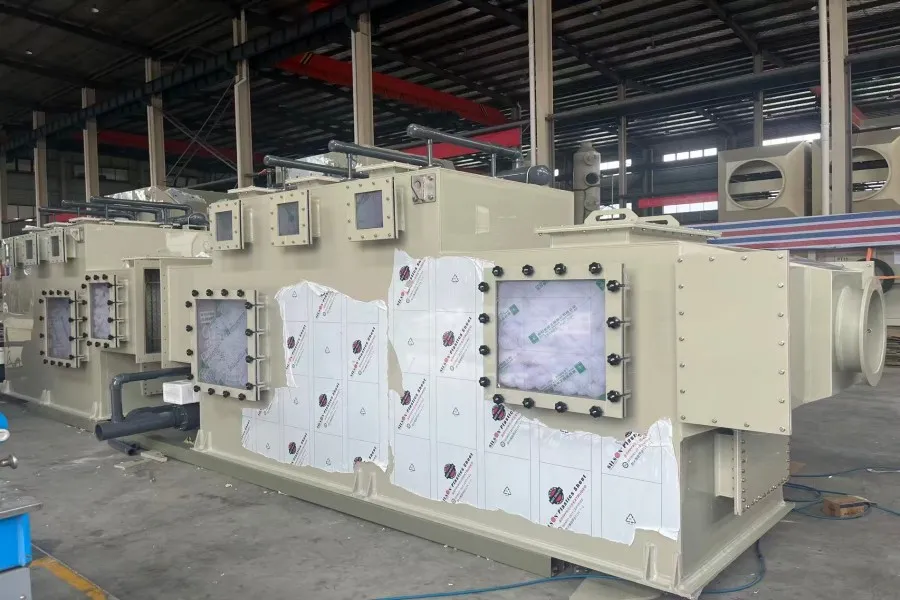Horizontal Scrubber Tower